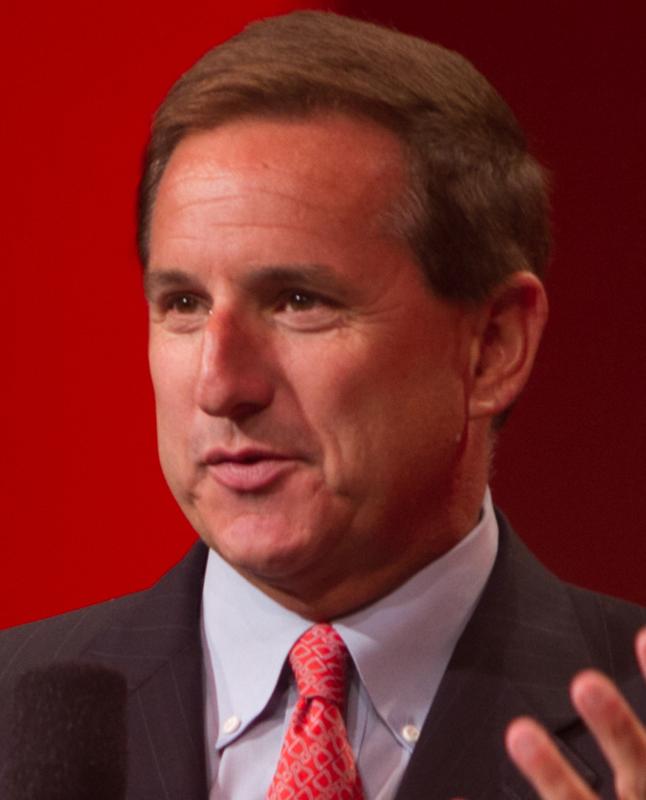 Mark Hurd, then president of Oracle, photographed in 2010