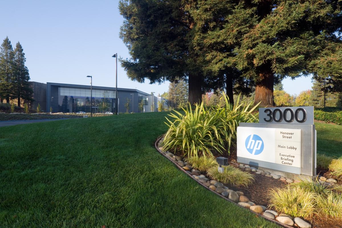 HP corporate headquarters in Palo Alto, California
