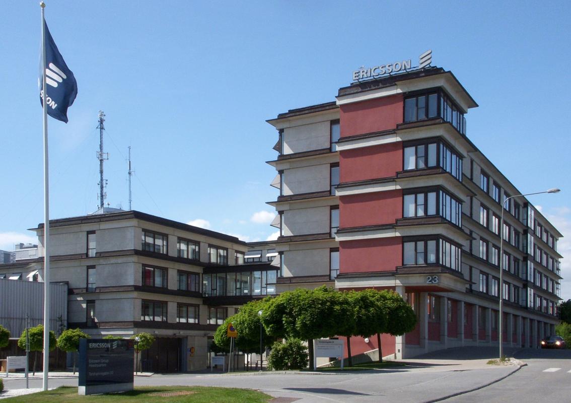 Wieżowiec siedziby Ericssona w Kista, dzielnicy na północ od Sztokholmu.