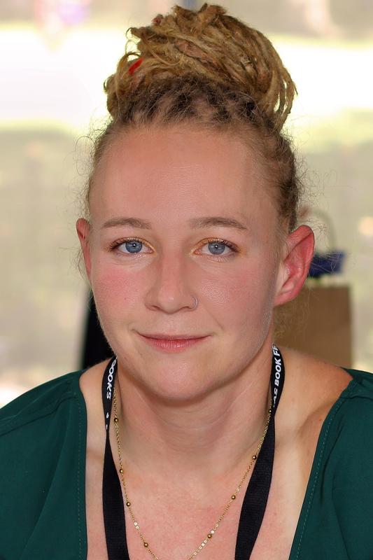 Reality Winner, former NSA contractor and Air Force linguist, at a 2025 book festival