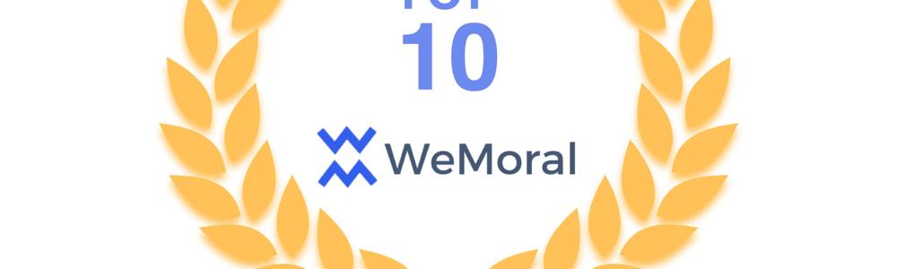 WeMoral je vysoce hodnocen v nejlepším softwaru pro informátory