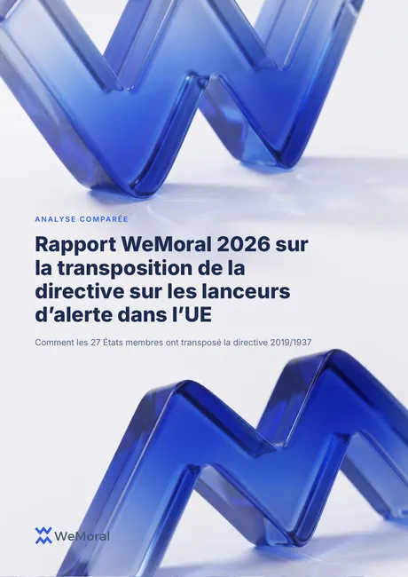 Rapport WeMoral 2026 sur la transposition de la directive sur les lanceurs d’alerte dans l’UE